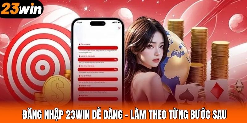 Đăng nhập 23WIN dễ dàng – Làm theo từng bước sau