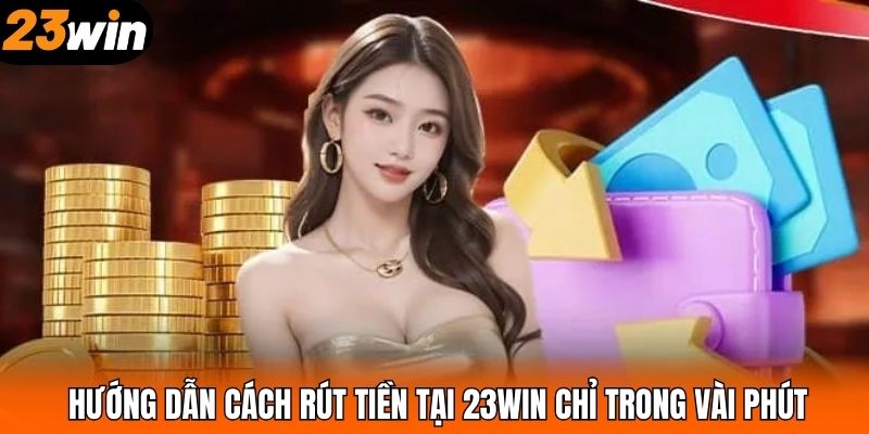Hướng dẫn cách rút tiền tại 23WIN chỉ trong vài phút