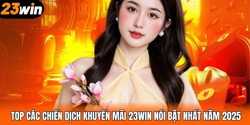 Top các chiến dịch khuyến mãi 23WIN nổi bật nhất năm 2025